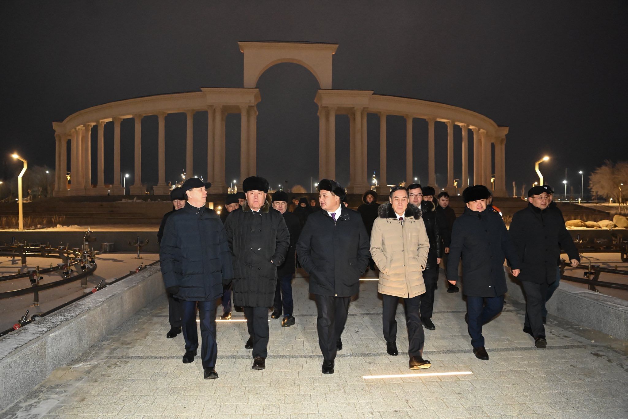 Президент саябағы жаңғыру жұмыстары.jpg