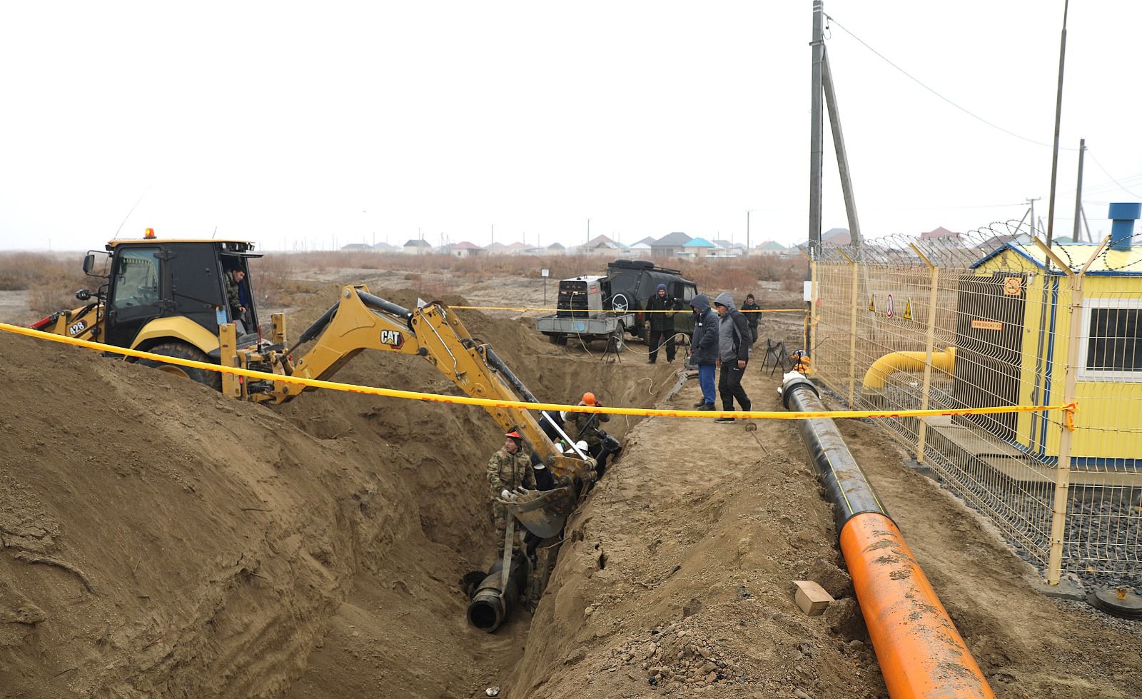 Сабалақ елдімекені газға қосылды.jpg