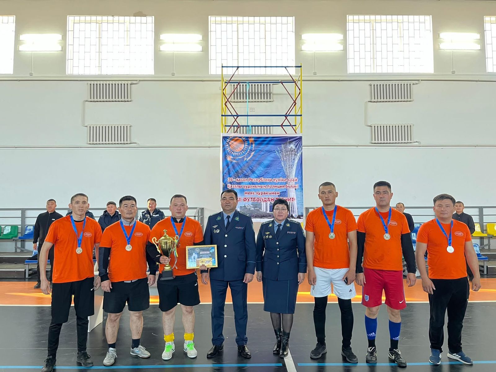 Спорт және қызмет  қызылордалық полицейлер спорттық турнир өткізді.jpg
