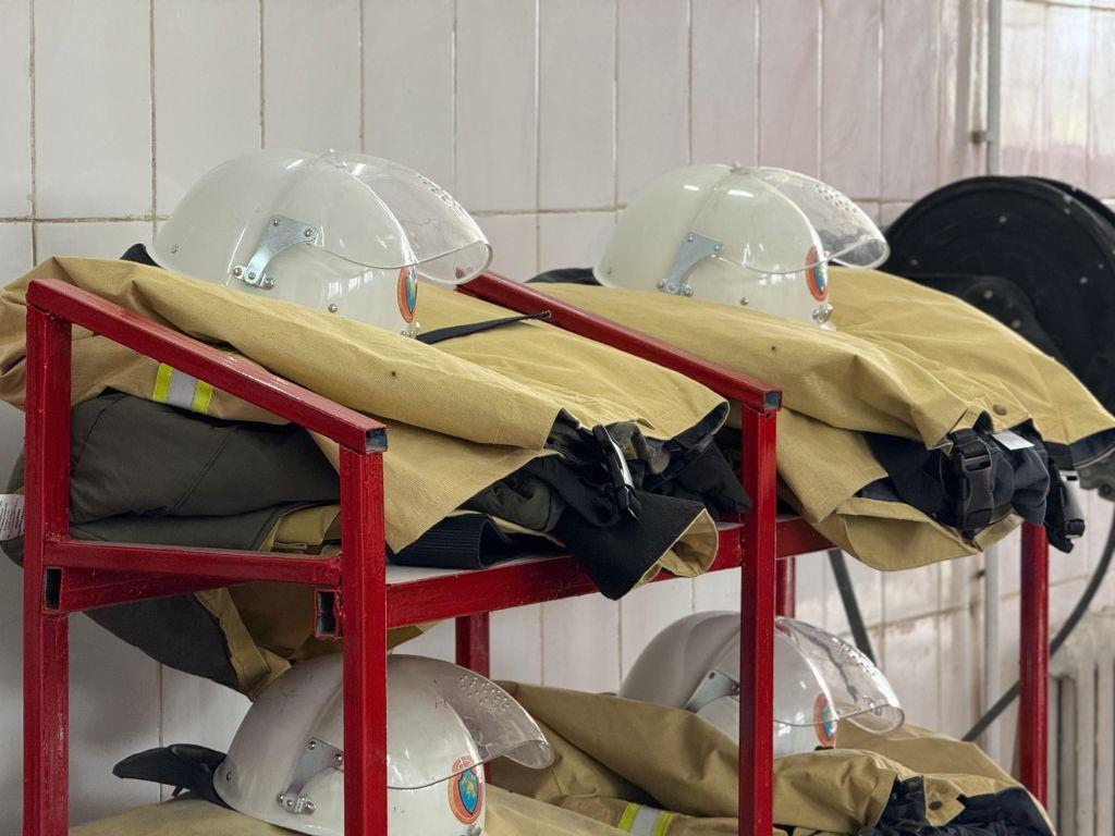 В Шиелийском районе открыли пожарный пункт 1.jpeg